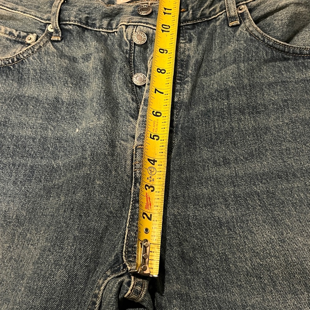 Everlane 90’s cheeky Jean in vintage mid blue nwt - Picture 10 of 10